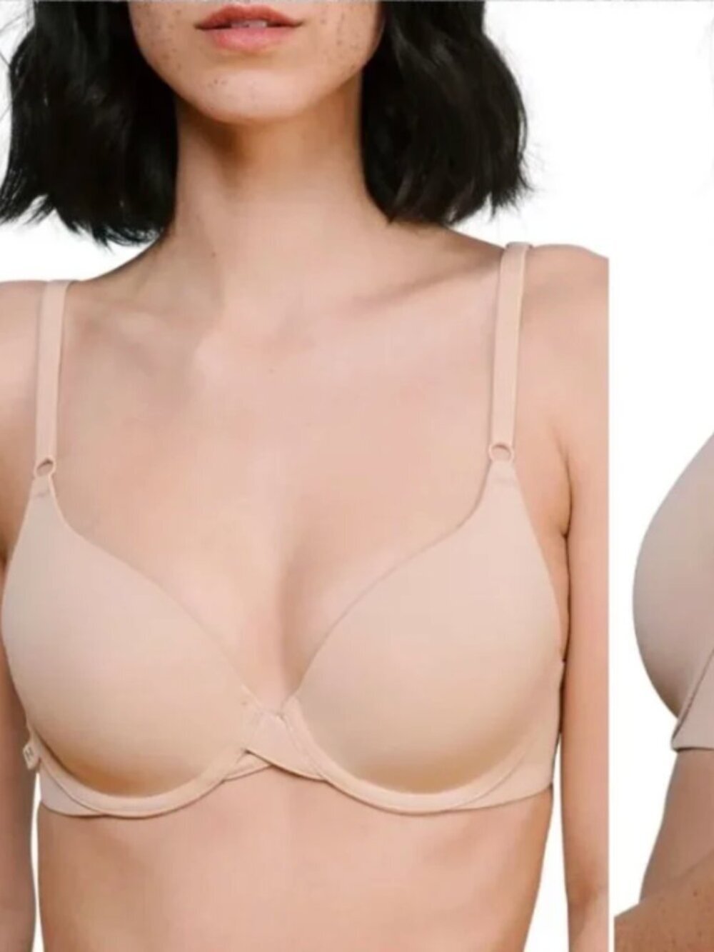 Harper Wilde The Base Everyday Lightly Lined Bra Size 42DDD Nude Beige